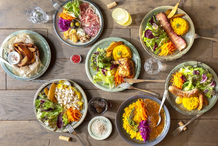 全部入り満足プレート